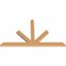 Ekena Millwork Saratoga Timber Gable Bracket, Western Red Cedar, 96"W x 56"H x 3 1/2"D x 5 1/2"F, 14/12 Pitch GBW096X56X0406SAR00SWR - alternate 3
